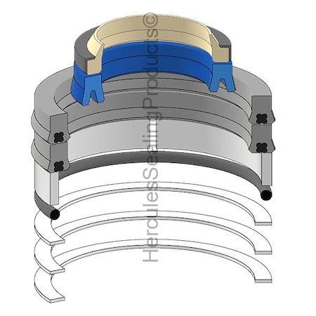 Tcm - After Market Parts Hydraulic Cylinder Repair Kit- 32 X 70 mm 23658-59813